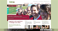 Desktop Screenshot of intrax.fr
