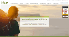 Desktop Screenshot of intrax.de