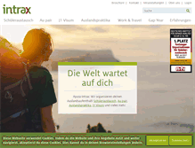 Tablet Screenshot of intrax.de